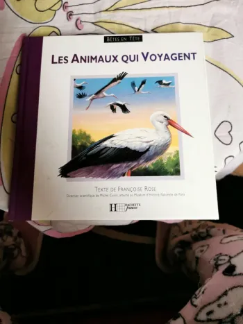 Livre les animaux qui voyagent