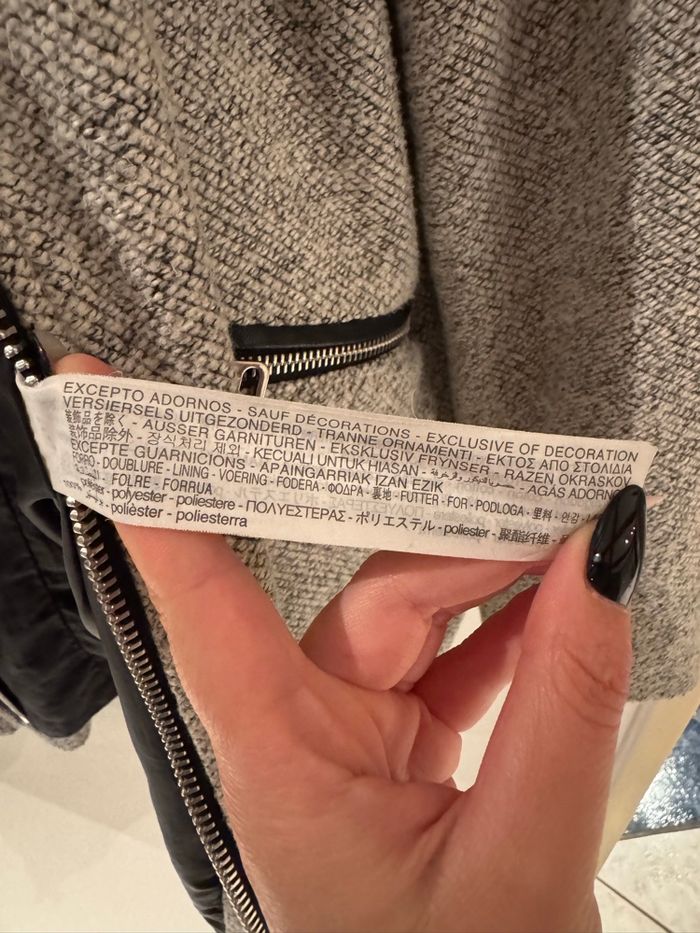 Veste grise Stradivarius - photo numéro 5