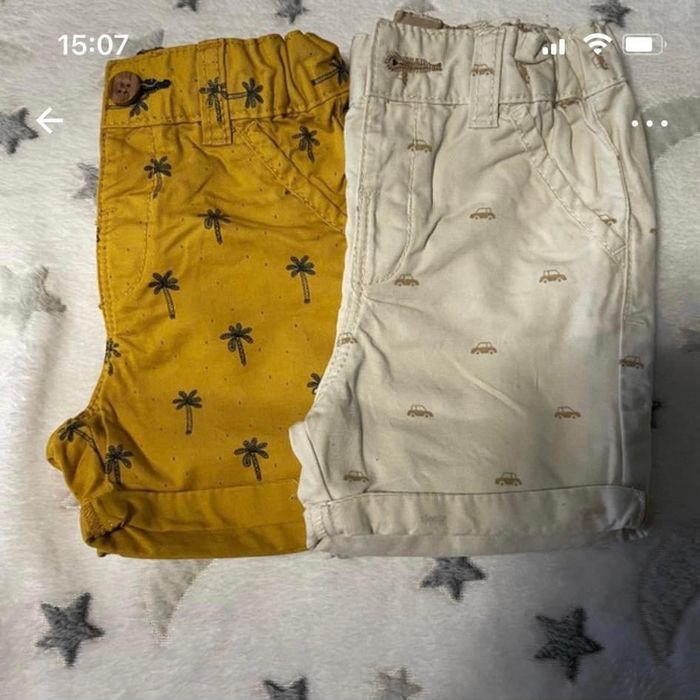 2 shorts été 9 mois