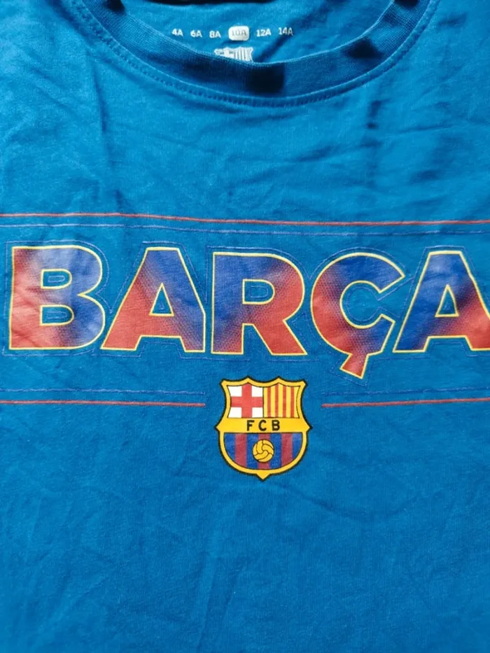 T-shirt Barça 10 ans - photo numéro 2