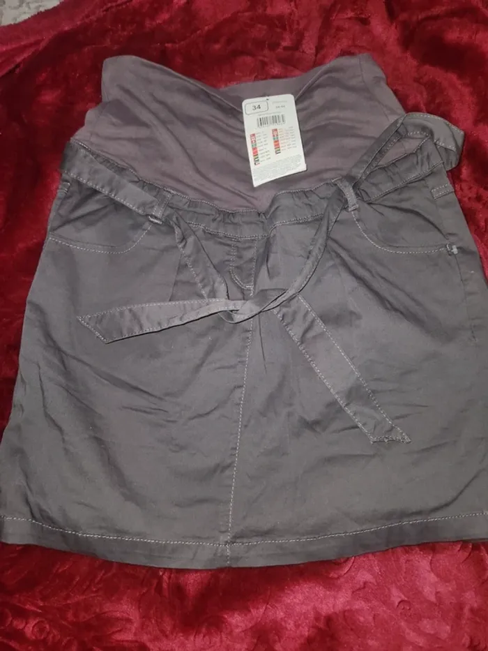 Lot de 2 Jupe de grossesse taille 34 neuve orchestra - photo numéro 4