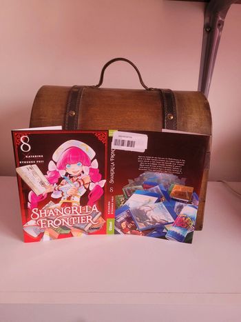 Jaquette exclusive Fnac du tome 8 du manga Shangri La Frontier