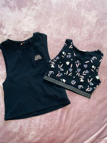 Tee-shirt + brassière