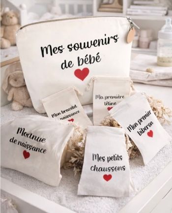 Pochette mes souvenirs de bébé 
