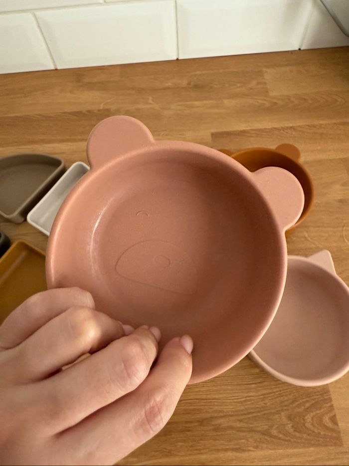 LOT Vaiselle bols silicone Liewood - photo numéro 6