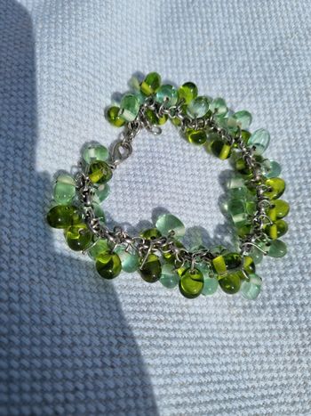 Bracelet vert fantaisie