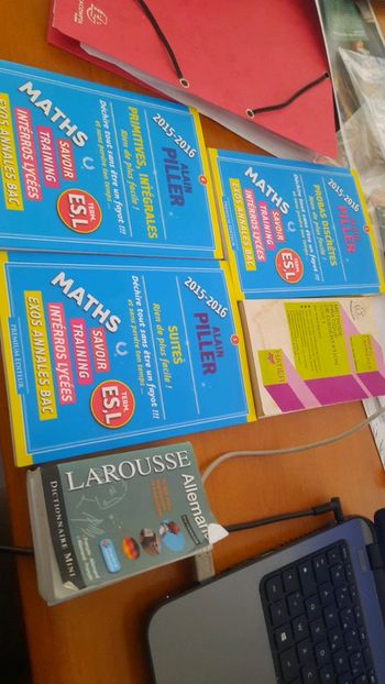 Lot 5 livre annales bac es l et dico allemand