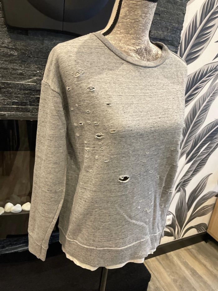 Beau pull a trou Zara fille 13/14ans - photo numéro 2