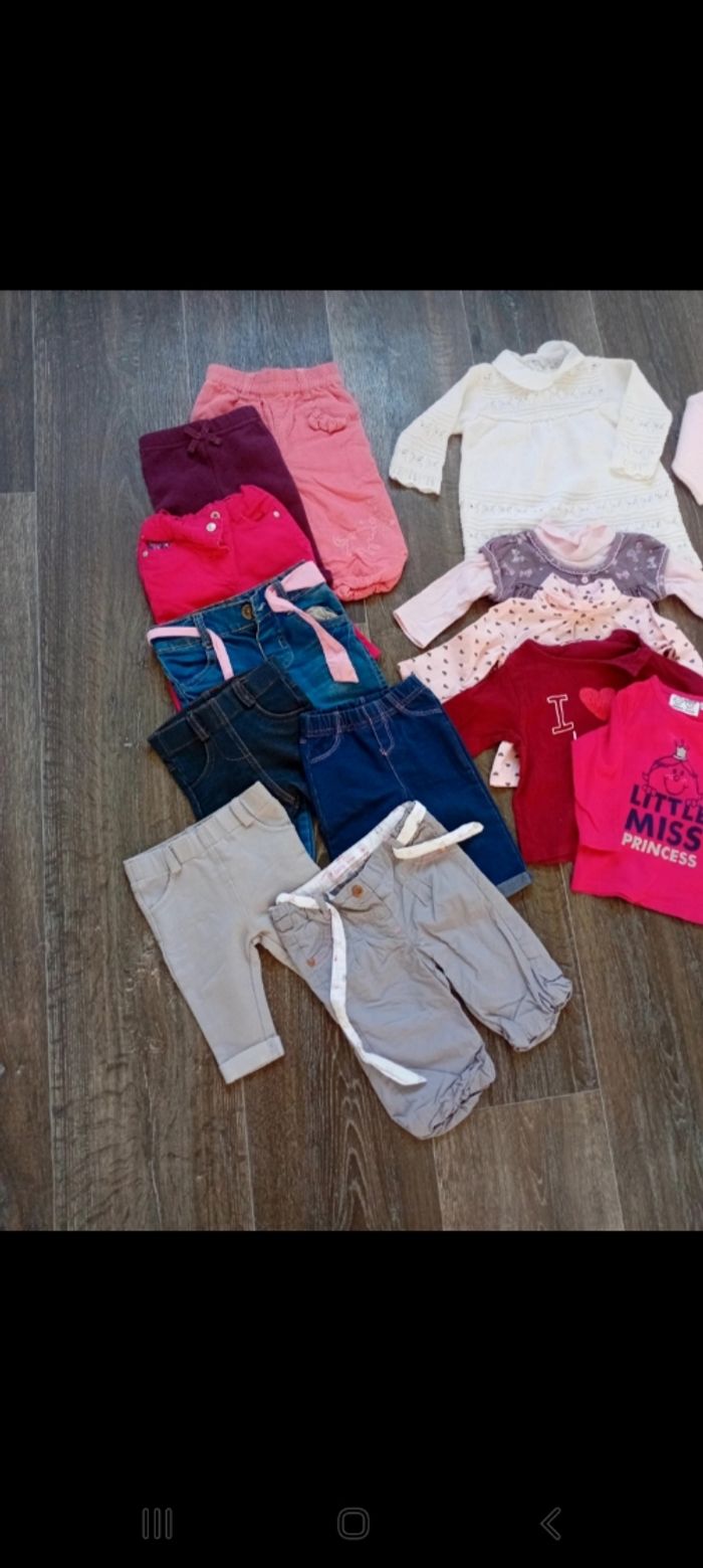 Lot de vet bébé fille 3 mois (20 pièces) - photo numéro 2