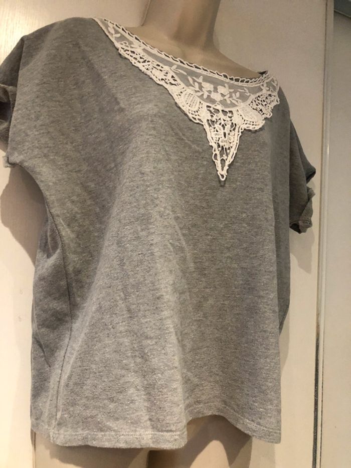 Sweat-shirt manches courtes active wear - photo numéro 10