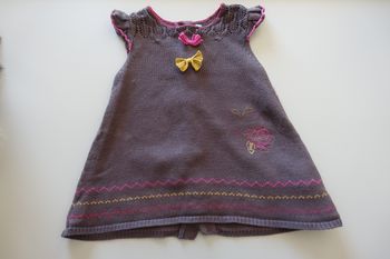 Robe-pull bébé fille 12 mois