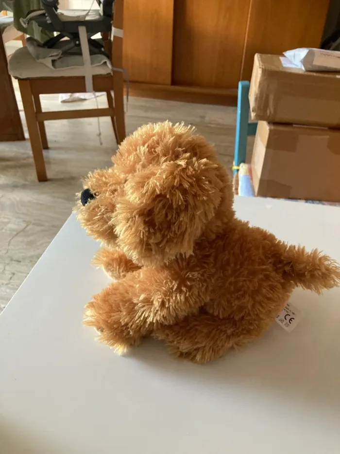 Peluche chien toute douce - photo numéro 2