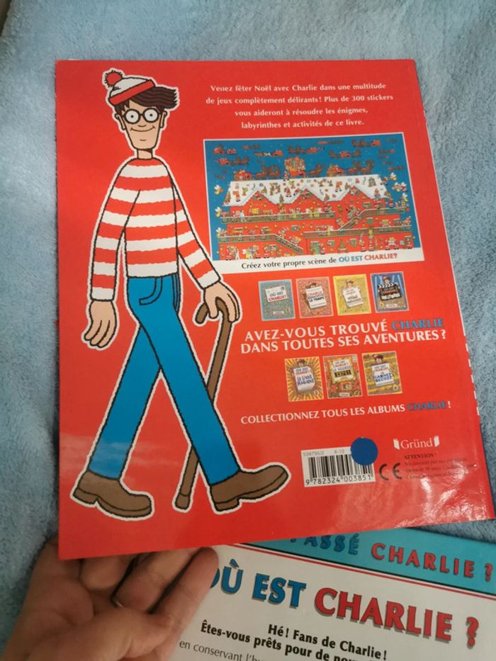 Livre ou est Charlie et un livre d'activité - photo numéro 4