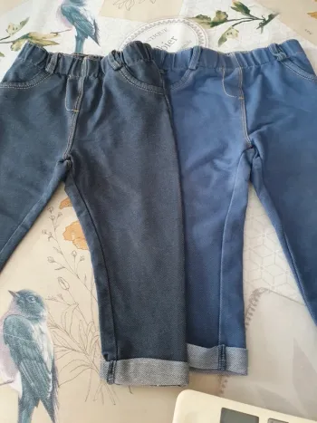 Lot de 2 leggings 18 mois