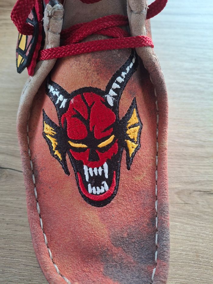 Clarks Wallabe Cuir de Nubuck Stranger Things T38 Neuve - photo numéro 7