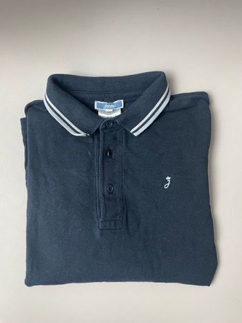 Polo bleu marine - jacadi - 8 ans