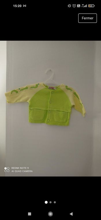 Gilet la compagnie des petits 6 mois