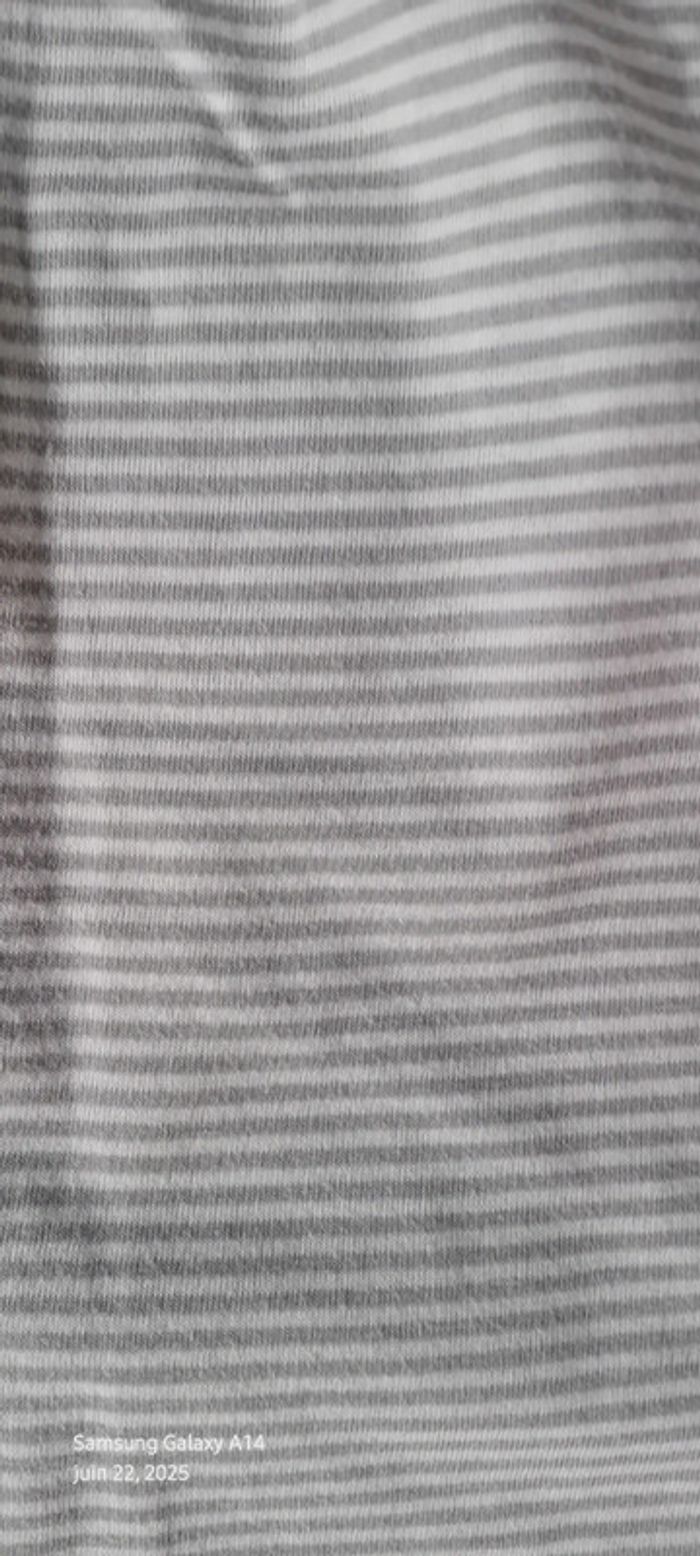 Top fines bretelles à rayures gris et blanc femme XL Hampton Bays - photo numéro 13