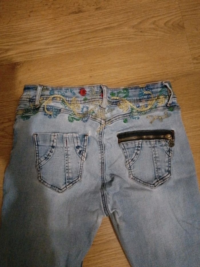 Jean Desigual taille 40 bon état - photo numéro 4