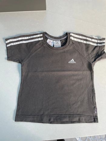 T-shirts 4 ans Adidas gris
