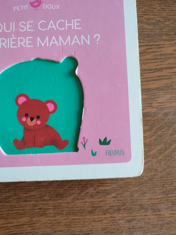 Livre qui se cache derrière maman - photo numéro 4