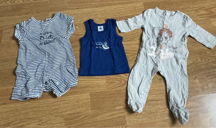 Lot vêtements 3 mois p’tit bisou - photo numéro 3