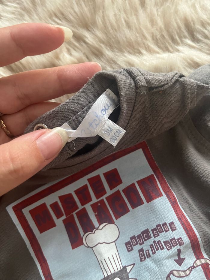 T-shirt 3 mois - photo numéro 2