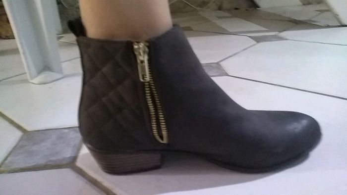 Bottine Marron Justfab - photo numéro 4