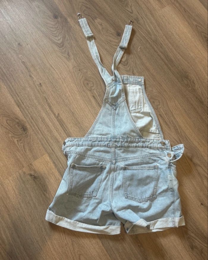 Combi short grossesse jean - photo numéro 2