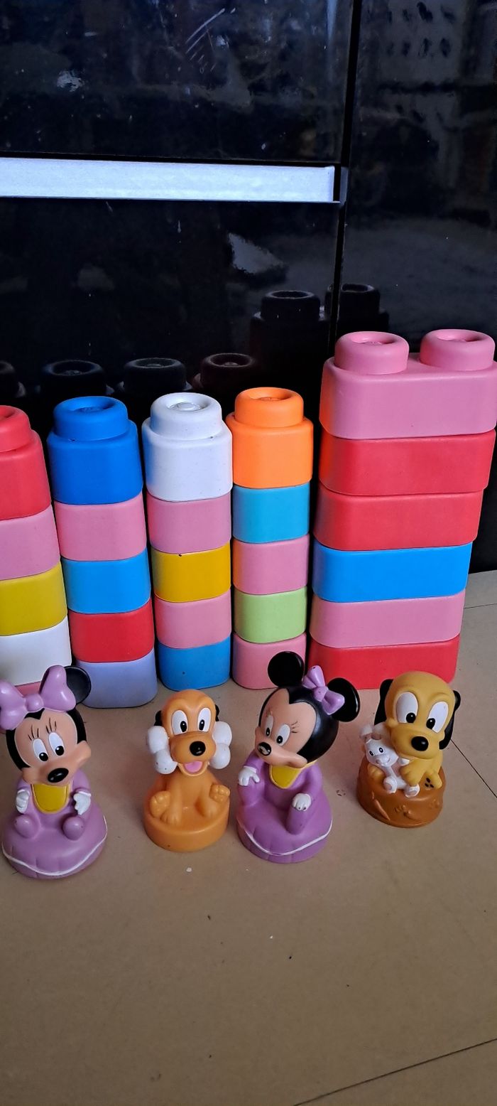 Lot blocs caoutchouc - photo numéro 2