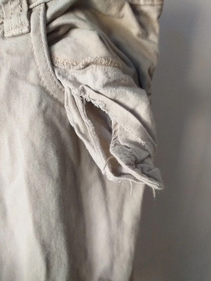 Jeans crème - photo numéro 4