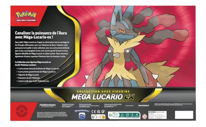 Coffret Méga Lucario-ex neuf - photo numéro 3