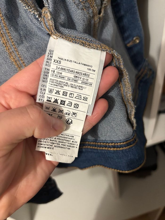 Veste en jean 3/4 ans - photo numéro 3