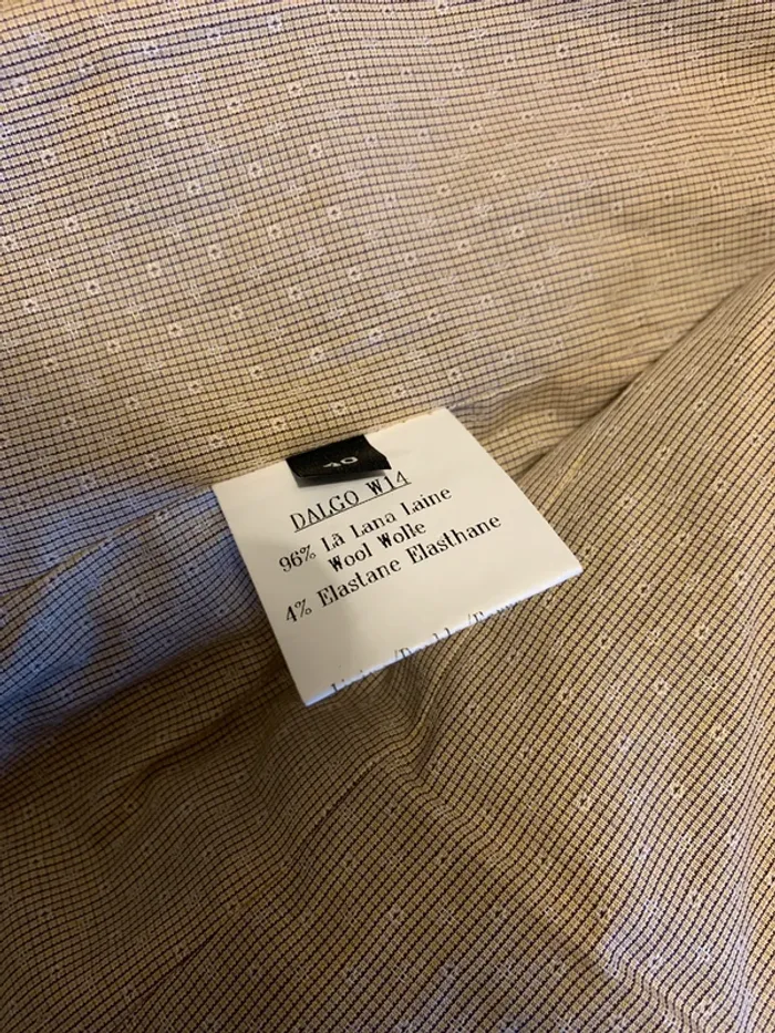 Veste de costume smocking noire Quiet taille 40 - photo numéro 6