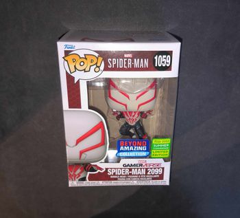 Figurine Funko Pop / Spider-Man 2099 1059 / Marvel / Beyond Amazing Summer Convention 2022