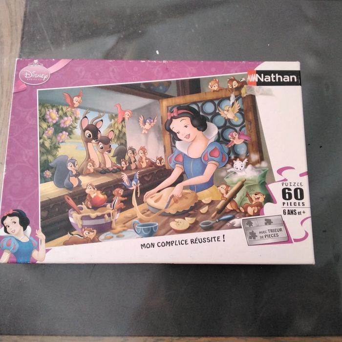 Puzzle 60 pièces Blanche Neige Nathan