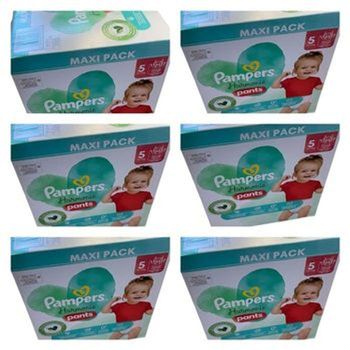 Lot de 384 Couches Pampers Harmonie Pants 12-17 kg Taille 5 Neuf