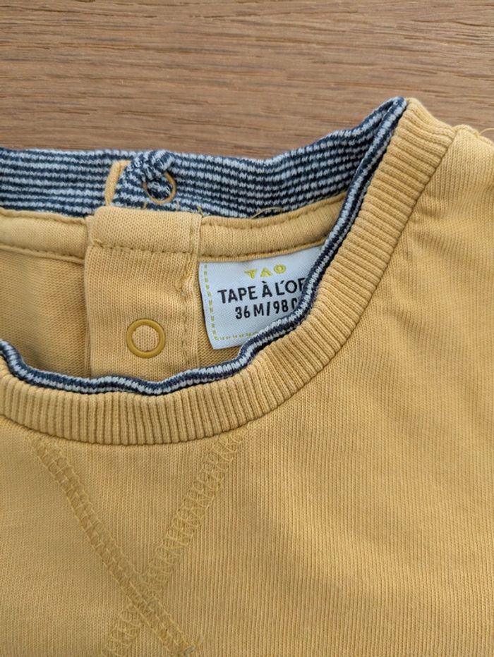 Tee shirt jaune cerfs volants TAO - photo numéro 4