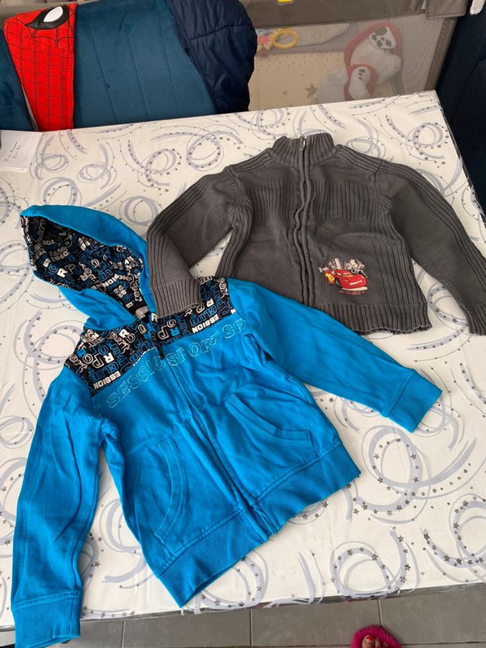 Gilet fermeture éclair 6 ans - photo numéro 2