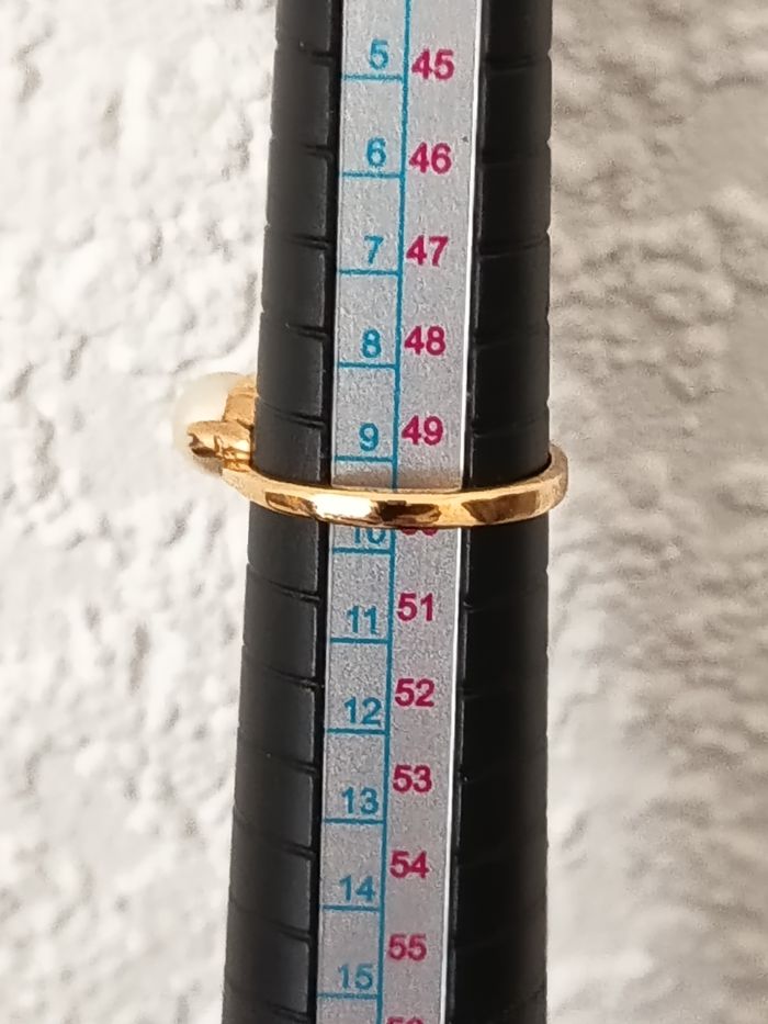 Bague plaqué or. - photo numéro 9