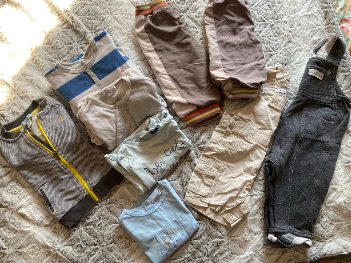 Lot vêtements bébé garçon 12 mois