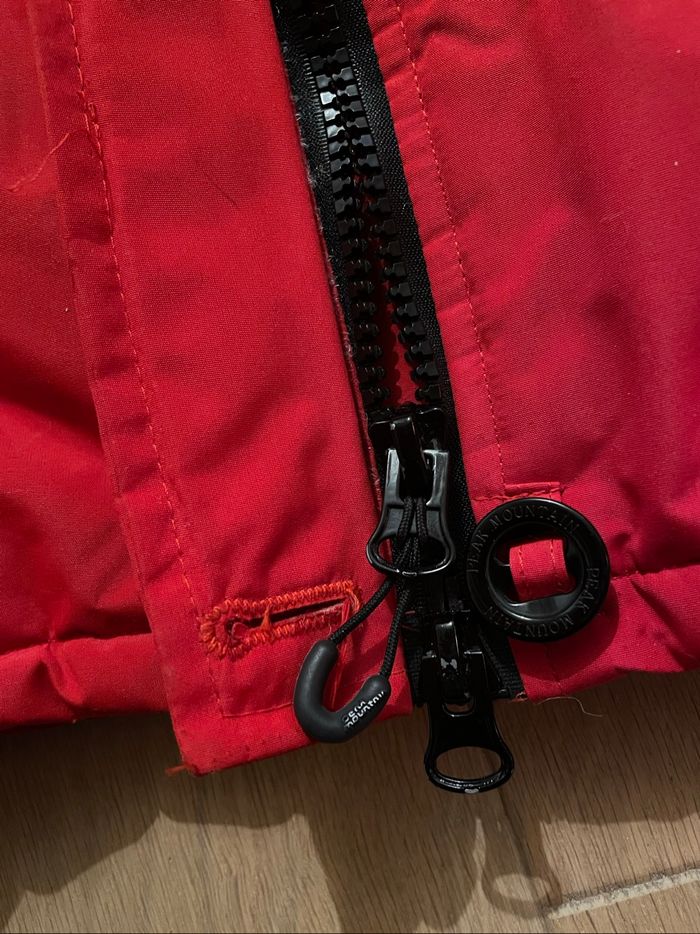 Parka hiver rouge - Peak Mountain - M - photo numéro 9