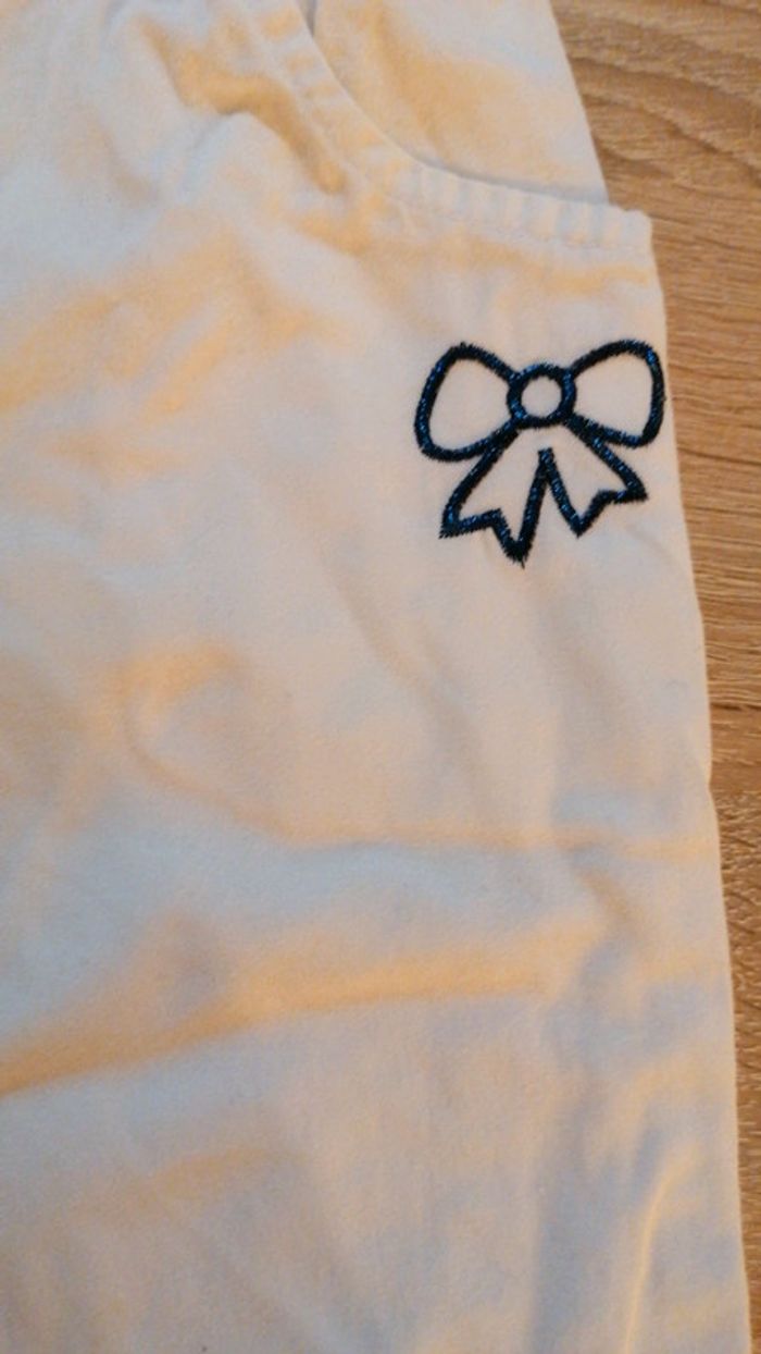 Pantacourt blanc 18 mois - photo numéro 2