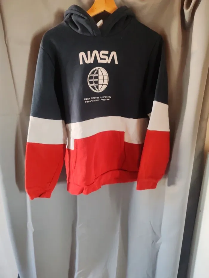 Sweat à capuche nasa