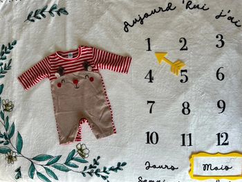 Combinaison/ barboteuse polaire reine de Noël