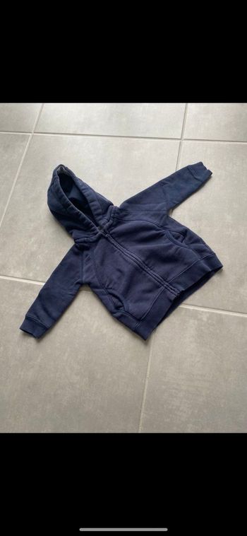 Gilet zippé à capuche Zara Baby 6 mois