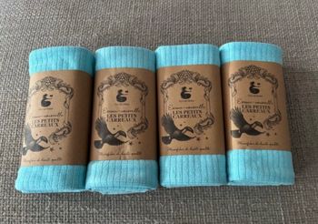 1 torchon petits carreaux  h2o neuf a lunite bleu Caraïbes