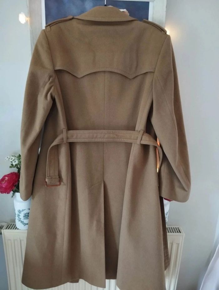 🌷Manteau Beige Vintage Pure Laine Tyrol Autrichien Steinblok T42/44🌷 - photo numéro 12