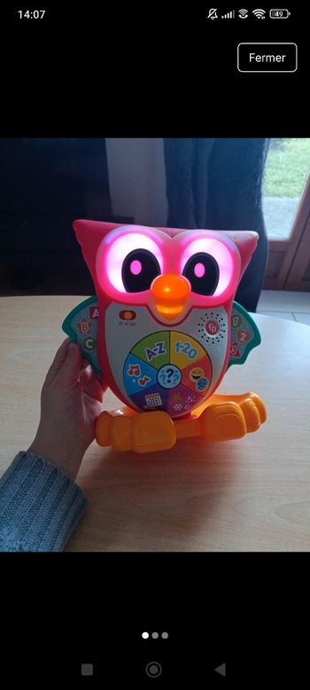 Jouet Hibou mattel