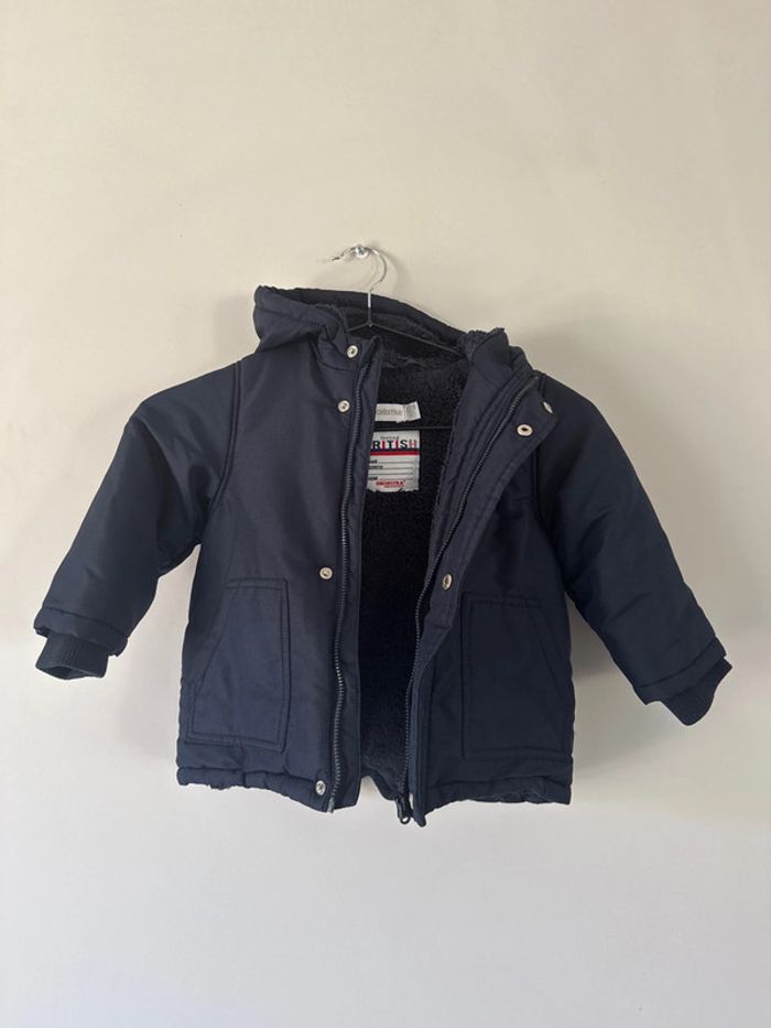 🧥 Manteau parka hiver - bébé garçon- 23 mois - orchestra - très bon état